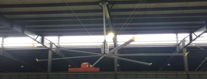 7.3m Big Industrial Pmsm Energy Saving Hvls Ceiling Fan for Air Cooling and Ventilation Fucntion