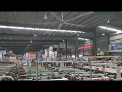 1.5KW Stromversorgung 5-Blade 7.3m 24FT JUNYI Industrie HVLS Deckenventilator für Industrie