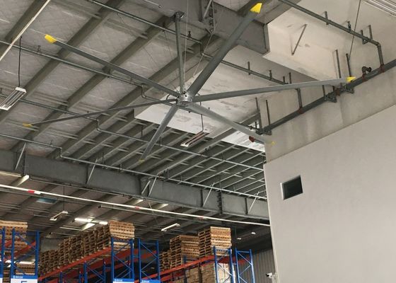 Ein guter Preis. Aluminium 1.5kw Motor Großes Paddel Riesendeckenventilatoren 380AC Für Lagerhaus Online