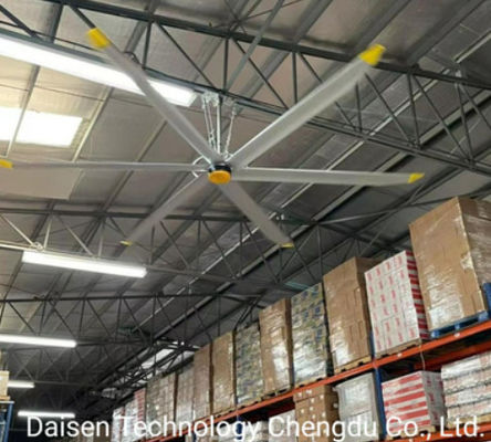 Ein guter Preis. Industrieller Hvls Deckenlüfter-abkühlender Belüftungs-Abluftventilator Daisen mit Pmsm-Motor Online