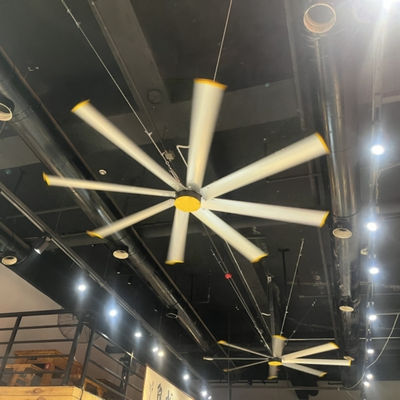 quality Regler HVLS Industrieluftkreislaufgeräte mit einem geringen Geräuschpegel von ≤ 38 dB factory