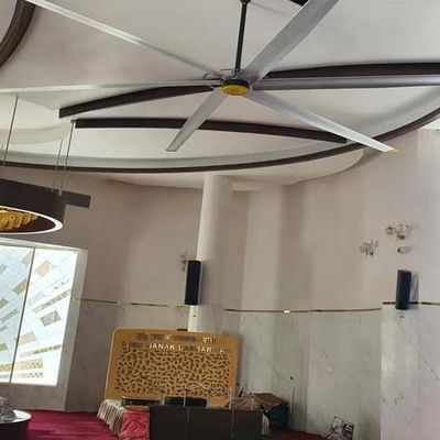 Ein guter Preis. Industrie-HVLS-Deckenventilator für kommerzielle Belüftung 6,1 m 20FT BLDC Bürstenloser Motor Online