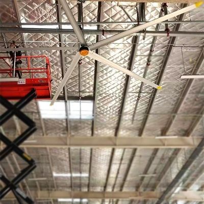 Ein guter Preis. 7.3m 24FT Industrie-Energiesparende Großdecken-HVLS-Ventilator mit wartungsfreiem Design Online