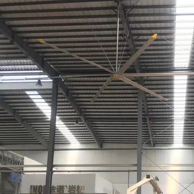 Leistungsstarker 5Pcs Al-Mg Alloy Blade 7,3m 24FT Industrial HVLS Fan für Lagerkühlung und Lüftung