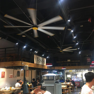 Ein guter Preis. 2.4m 8FT Bürstenloser elektrischer HVLS-Deckenventilator für Lagerhäuser Online