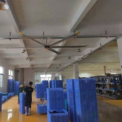 Ein guter Preis. Al-Mg Alloy Blade 5.5m 18ft Direkt HVLS Ventilator für Fitnessstudio Restaurant Herstellungsanlage Zuhause Online