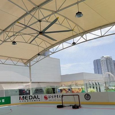 Ein guter Preis. 5.0m 16FT HVLS Deckenventilator Elektrische AC-Antrieb PMSM Motor Luftkühlung Lüftung Online
