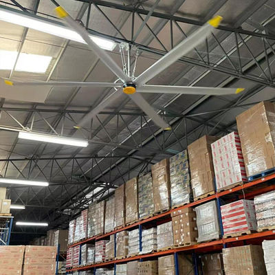 Ein guter Preis. Deckeninstallation 5,0 m 16 Fuß großer HVLS-Luftflussventilator für Kühlung und Belüftung Online