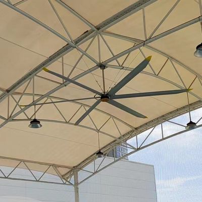 Deckenventilator mit 16 Fuß hoher Luftbelastung für optimale Luftkühlung und Lüftung in der Industrie