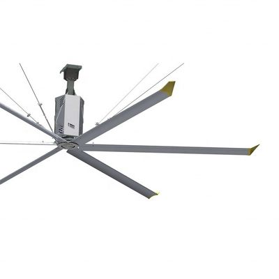 24ft Getriebemotor HVLS Deckenventilator zur Kühlung in Restaurants und Industrieanlagen