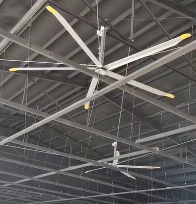 Ein guter Preis. Wechselstrom-Typ Montage 3m 10FT Hvls Industrie-Innenraum-Abgasdeckenventilator mit Pmsm-Motor Online