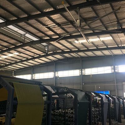 Ein guter Preis. Al-Mg Blade Material Deckenventilator für industrielle Lager Kühlung Pmsm Motor Online