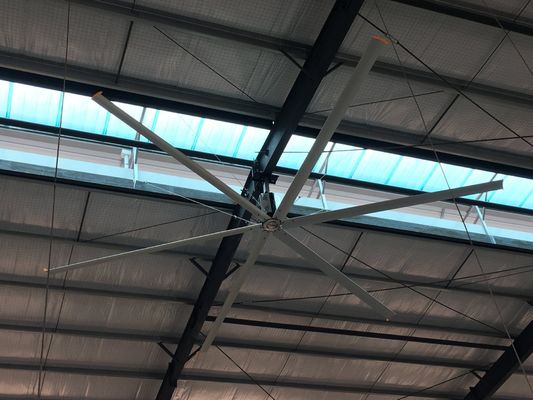 Ein guter Preis. Achsventilator Groß HVLS Industrie Deckenventilator mit 7,3m Durchmesser Al-Mg Legierung Blatt Material Online