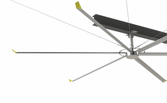 Ein guter Preis. Großer industrieller Deckenventilator mit 7 Metern Durchmesser und 1,5 kW Getriebemotor Online