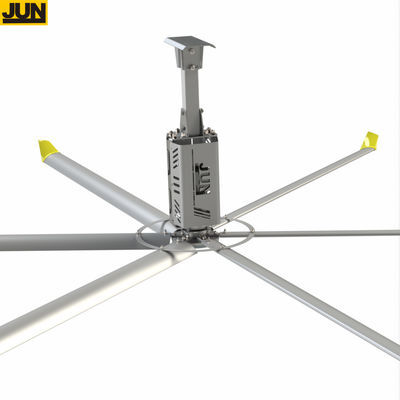 1.5KW 24FT Niedriggeschwindigkeits-HVLS Industrie-Ventilatoren für Wohnraum