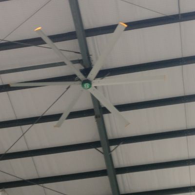 Ein guter Preis. 4s Autowerkstatt 6 Blade Großindustrielle HVLS Deckenventilator Online