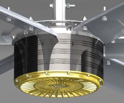 Ein guter Preis. 24FT Lüftung Abkühlung Extra große HVLS-Ventilatoren Online