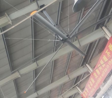 Ein guter Preis. Industrie-Low-Speed-Pole-montierte HVLS-Lüfter Online