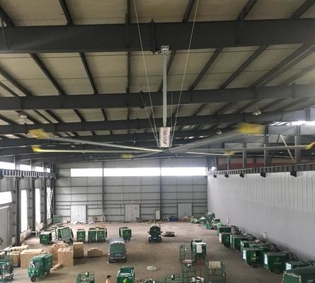 Ein guter Preis. Workshop Kühlventilation 0,6 KW 14FT 5 Blade HVls Ventilator Online