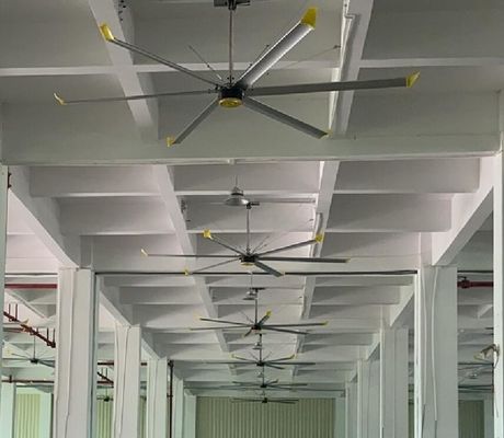Ein guter Preis. Aluminiumblatt-Deckenventilator mit Pfahl Online