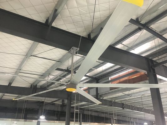 Ein guter Preis. Alu Blade Niedriggeschwindigkeit großer PMSM-Ventilator mit Getriebemotor Online