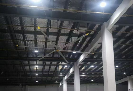 Ein guter Preis. 24FT Pmsm Energieeinsparung HVls Deckenventilator für Luftkühlung und Lüftungsfunktion Online